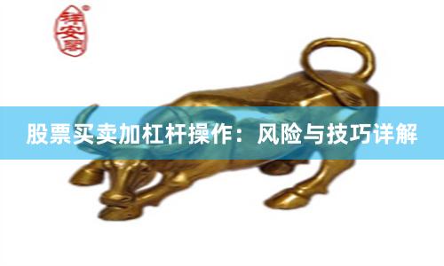 股票买卖加杠杆操作：风险与技巧详解